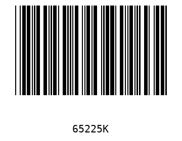 Bar code, type 39 65225