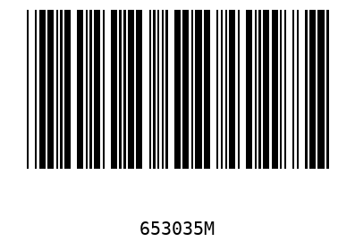Bar code, type 39 653035