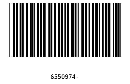 Bar code, type 39 6550974
