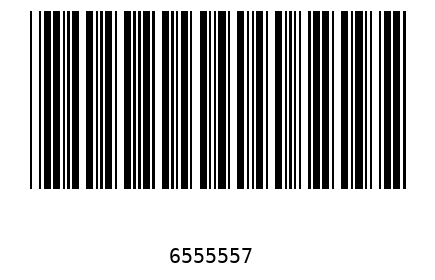 Bar code, type 39 6555557