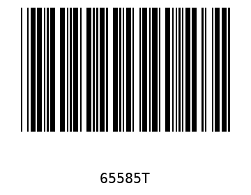 Bar code, type 39 65585