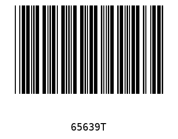 Bar code, type 39 65639