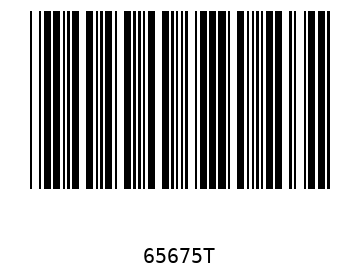 Bar code, type 39 65675