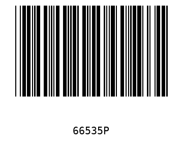 Bar code, type 39 66535