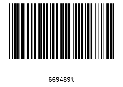 Bar code, type 39 669489