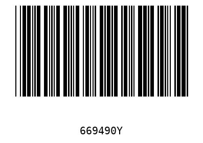 Bar code, type 39 669490