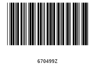 Bar code, type 39 670499