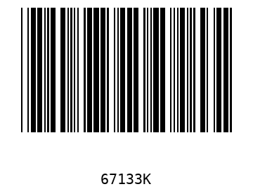 Bar code, type 39 67133