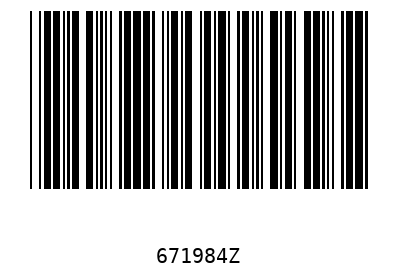 Bar code, type 39 671984