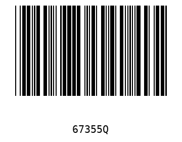 Bar code, type 39 67355