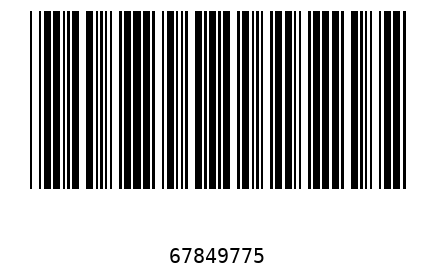 Bar code, type 39 6784977