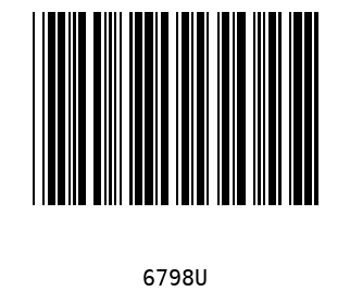 Bar code, type 39 6798