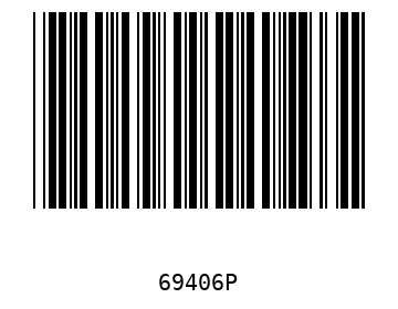 Bar code, type 39 69406