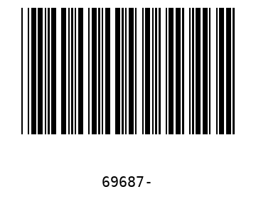 Bar code, type 39 69687