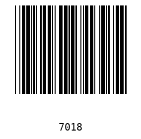 Bar code, type 39 701