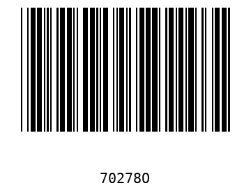 Bar code, type 39 70278