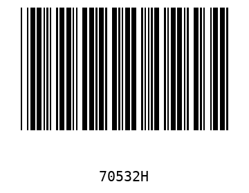 Bar code, type 39 70532
