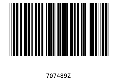 Bar code, type 39 707489
