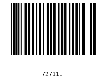 Bar code, type 39 72711