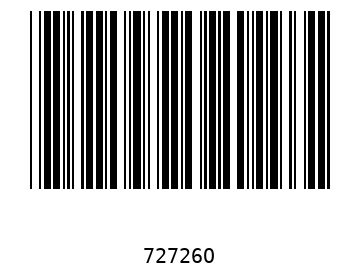 Bar code, type 39 72726