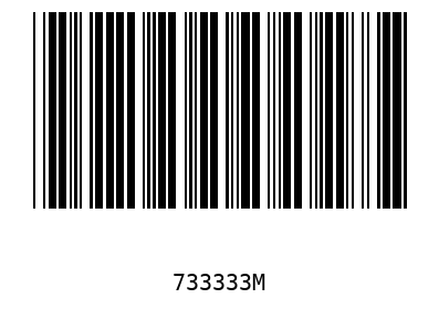 Bar code, type 39 733333