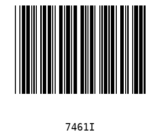 Bar code, type 39 7461