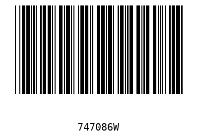 Bar code, type 39 747086