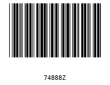 Bar code, type 39 74888