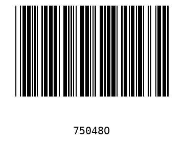 Bar code, type 39 75048