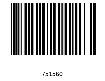 Bar code, type 39 75156