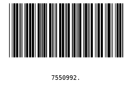 Bar code, type 39 7550992
