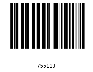 Bar code, type 39 75511