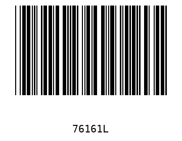 Bar code, type 39 76161