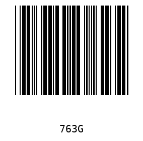 Bar code, type 39 763