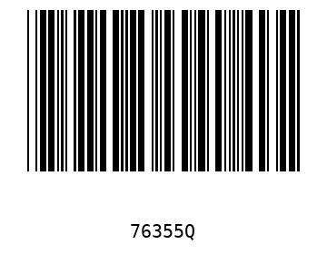Bar code, type 39 76355