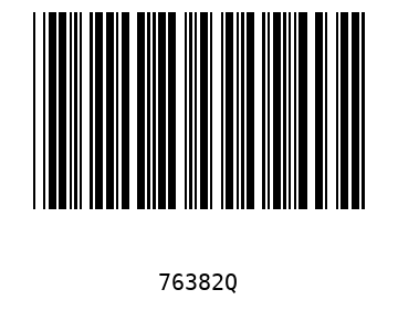 Bar code, type 39 76382