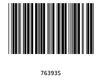 Bar code, type 39 76393