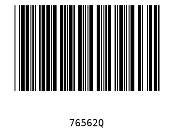 Bar code, type 39 76562