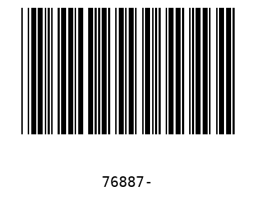 Bar code, type 39 76887