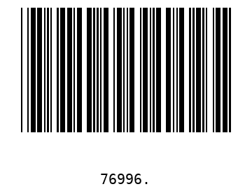 Bar code, type 39 76996