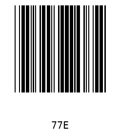 Bar code, type 39 77