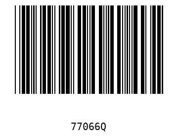 Bar code, type 39 77066