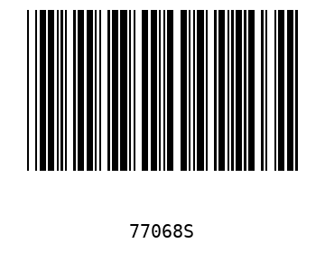 Bar code, type 39 77068