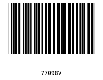 Bar code, type 39 77098