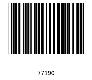 Bar code, type 39 7719