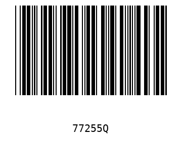 Bar code, type 39 77255