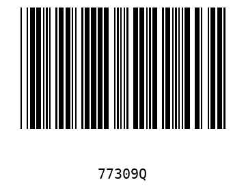 Bar code, type 39 77309
