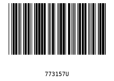 Bar code, type 39 773157