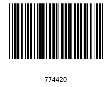 Bar code, type 39 77442