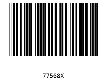 Bar code, type 39 77568